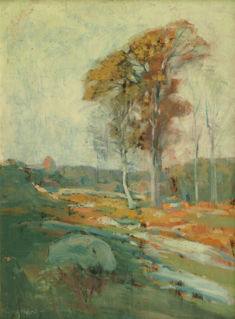 Autumn Landscape 12 x 16 in. oil 1926
