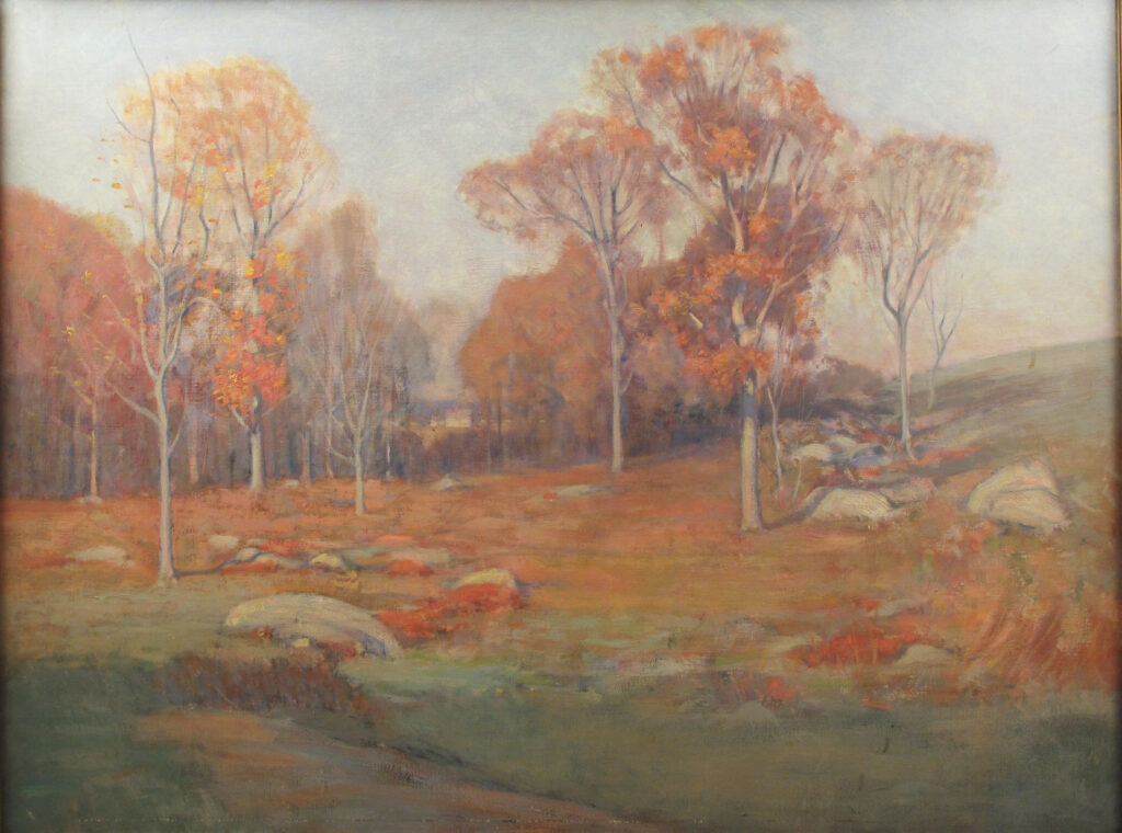 Autumn Landscape 12 x 16 in. oil 1926