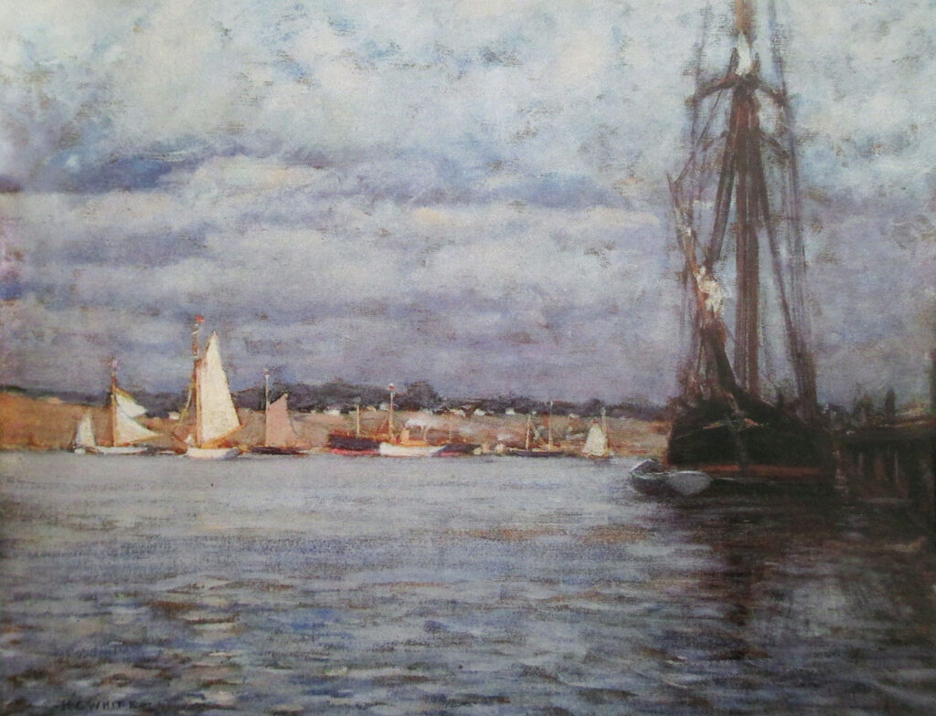 Clearing After Storm New London 18 x 24 in. oil 1903