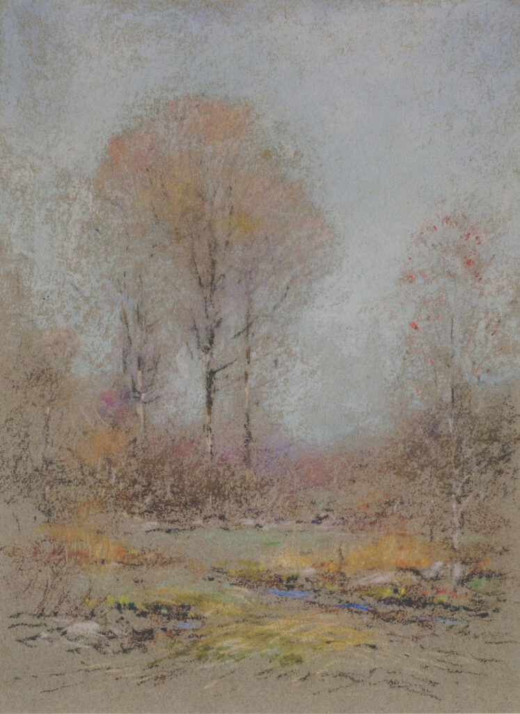 Early November Marsh 12 &frac18; x 16 in. pastel