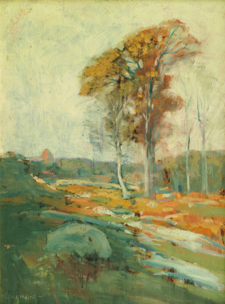 Autumn LandscapeAutumn Landscape 12 x 16 in. oil 1926 12 x 16 in. oil 1926